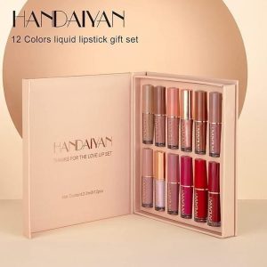 Velvet Matte Liquid Lipstick Set 12Pcs